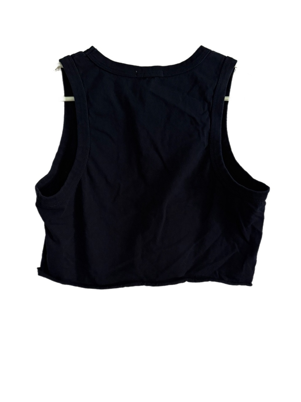 Full Tilt Black Crop Tank with White Skate Skeleton Graphic Size XL - Picture 4 of 9